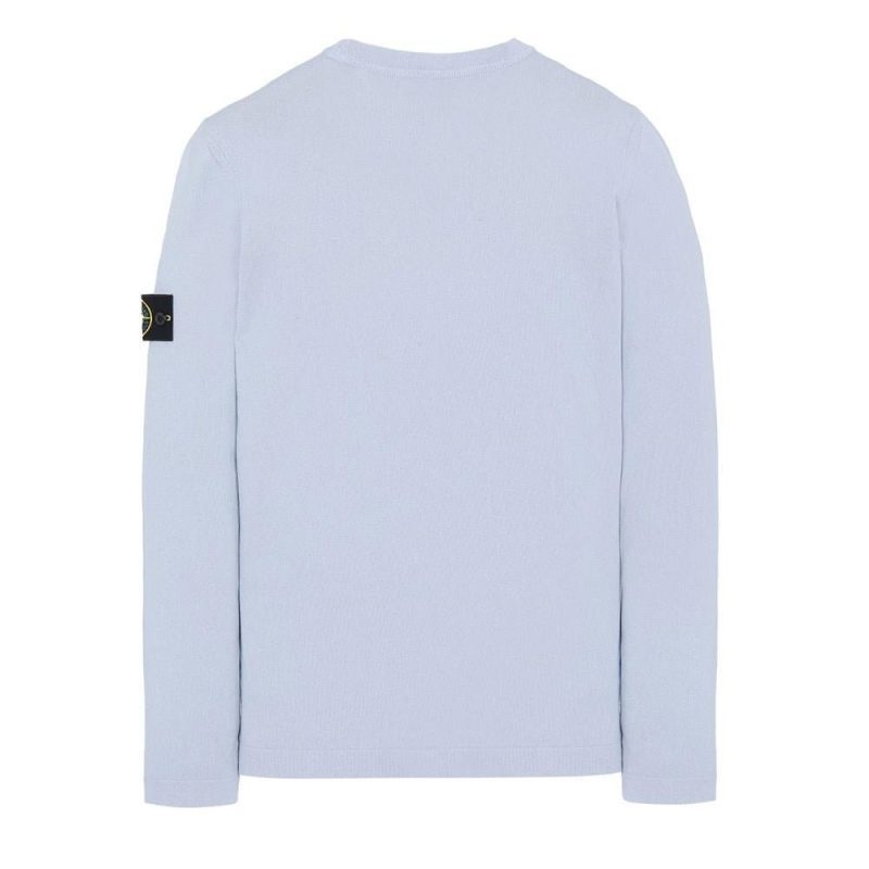 stone island knit pullover blassblau 957211