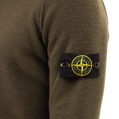 stone island knit pullover dunkelgrun 306826