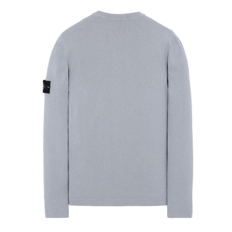 stone island knit pullover hellgrau 645423