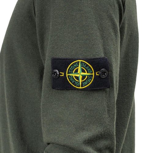 stone island knitted sweater dunkelgrun 197530