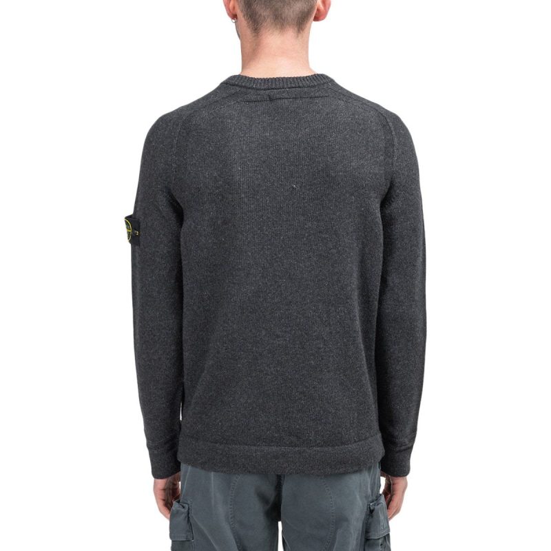 stone island knitwear sweat shirt grau 562151