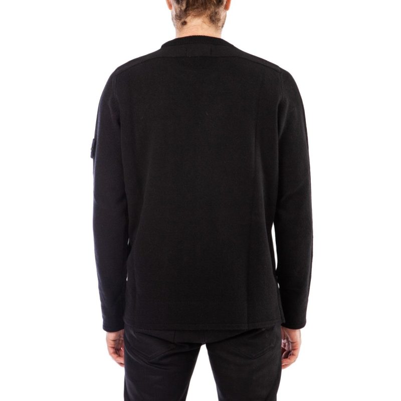 stone island knitwear sweat shirt schwarz 485131