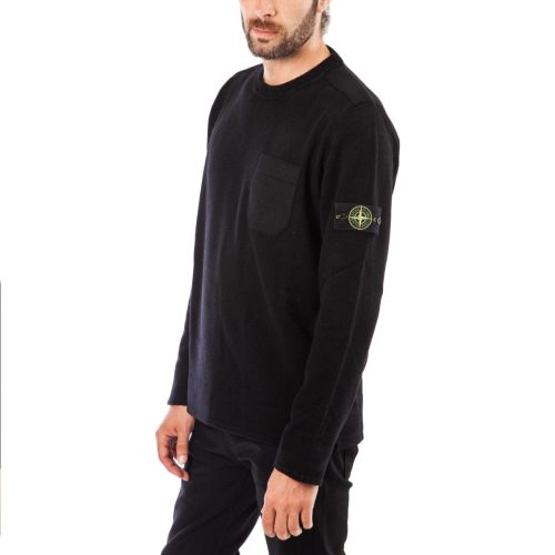 stone island knitwear sweat shirt schwarz 960396