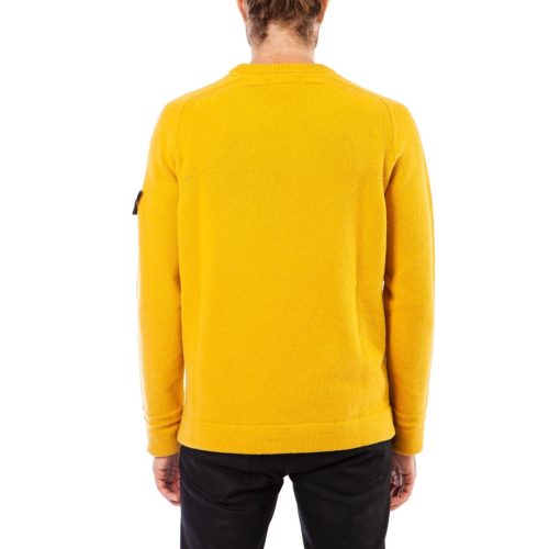 stone island knitwear sweat shirt senfgelb 362265