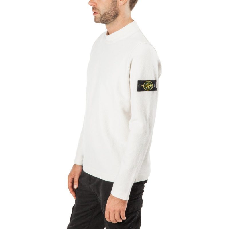 stone island knitwear sweater weiss 218360