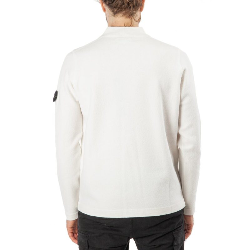 stone island knitwear sweater weiss 708196