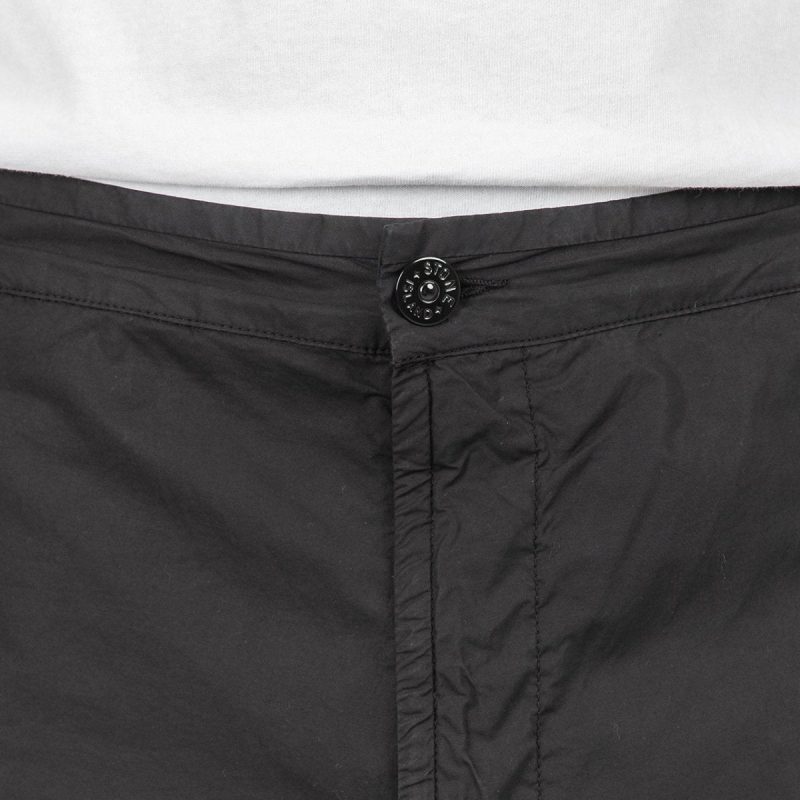 stone island lightweight cargo pants schwarz 111817