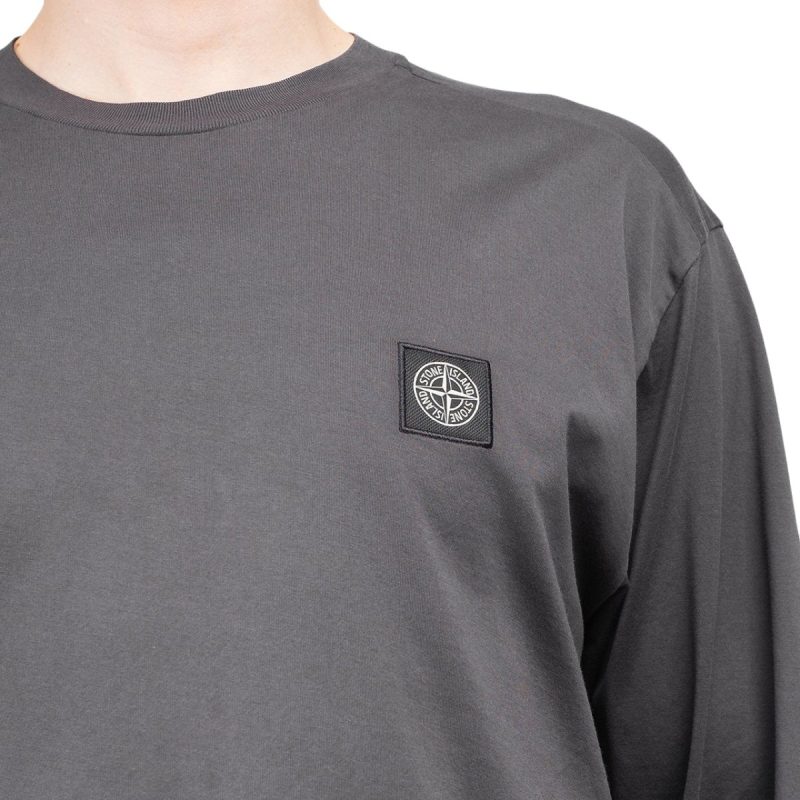 stone island longsleeve anthrazit 447336