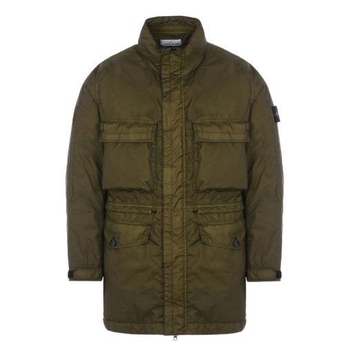 stone island membrana 3l tc jacket militargrun 284431