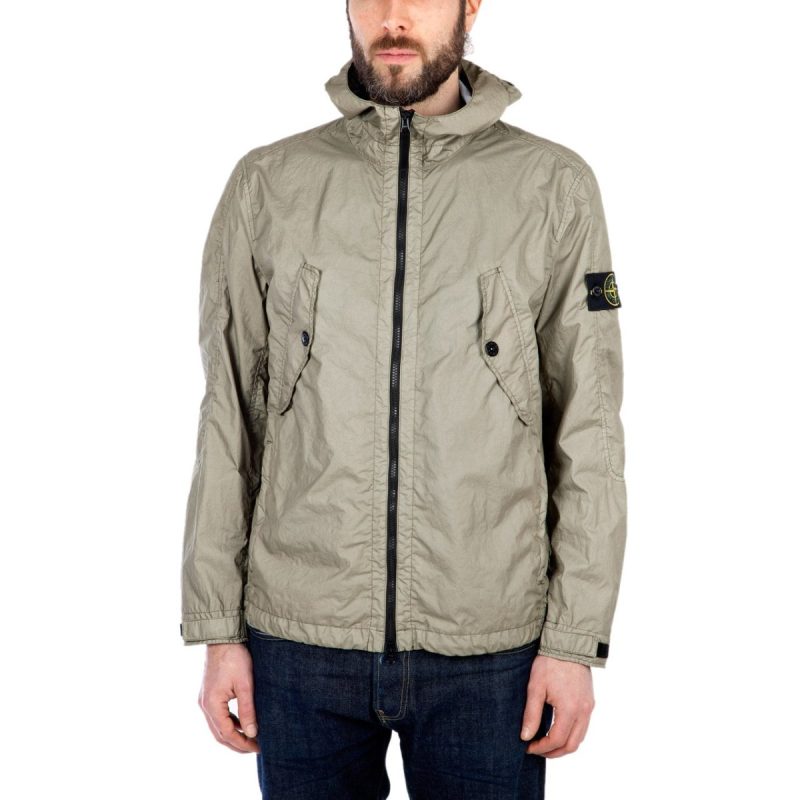 stone island membrana 3l tc jacket olive 149745