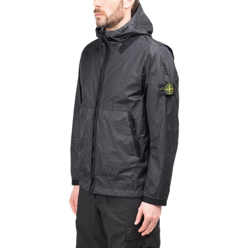 stone island membrana 3l tc jacket schwarz 674786