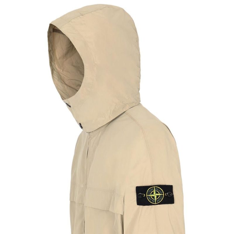 stone island micro reps jacket dunkel beige 642516