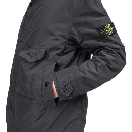 stone island micro reps jacket schwarz 756345