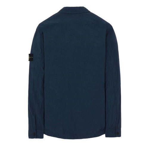 stone island naslan light overshirt navy 207710