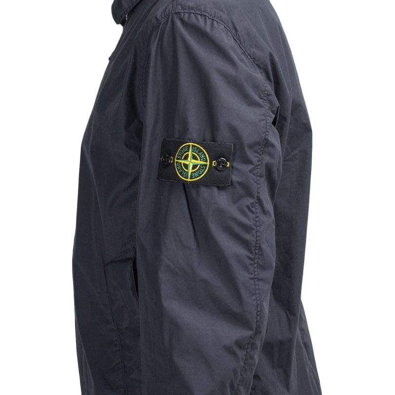 stone island naslan light watro jacket navy 303693