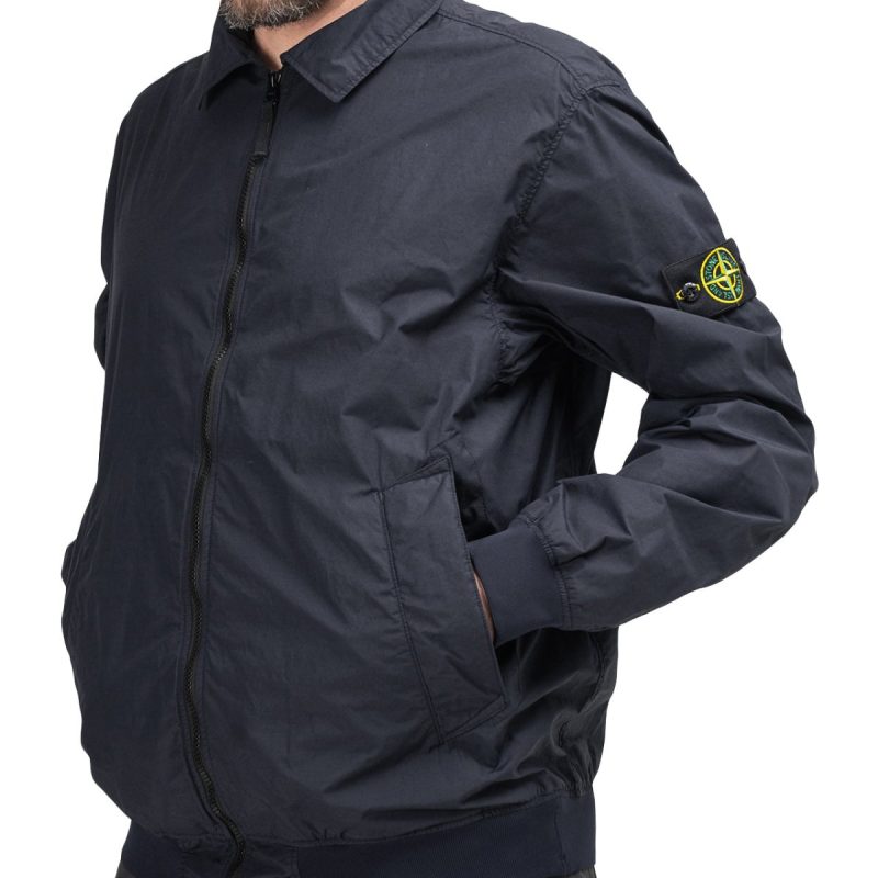 stone island naslan light watro jacket navy 782610