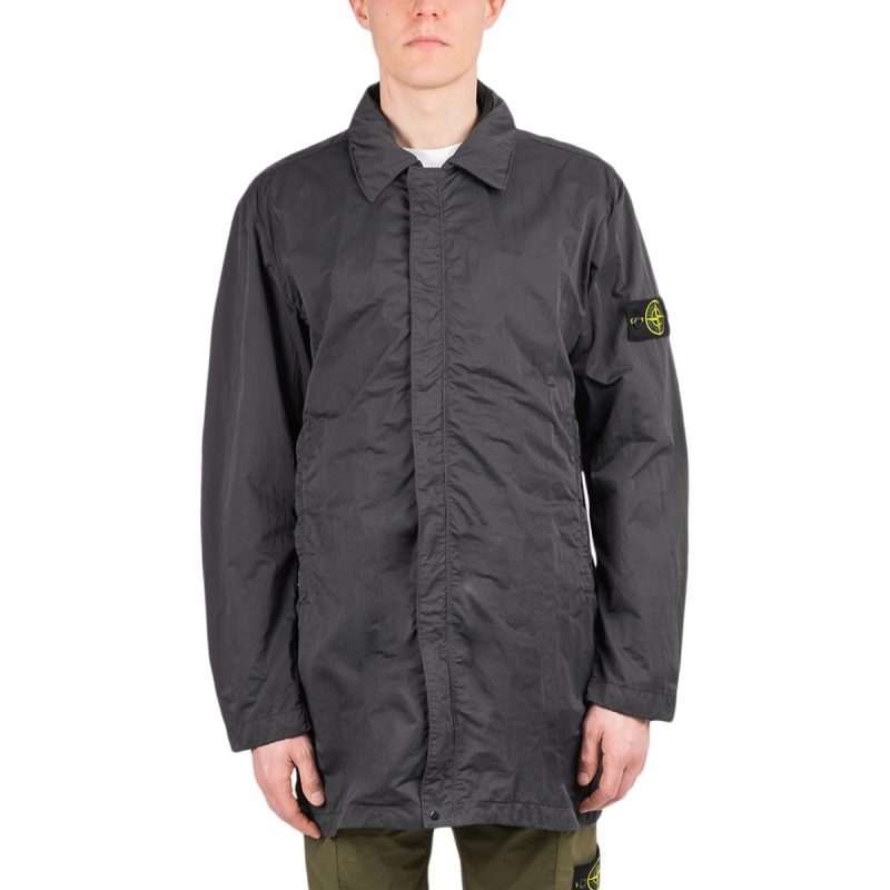 stone island nylon batavia tc jacket anthrazit 897407