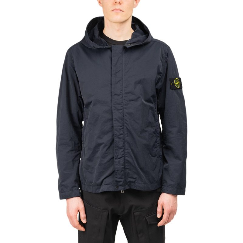 stone island nylon batavia tc jacket navy 257949