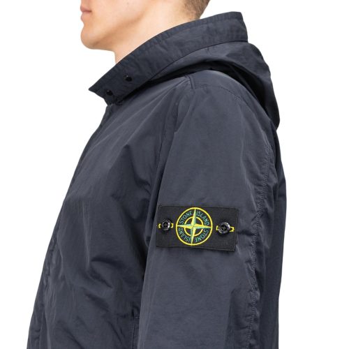 stone island nylon batavia tc jacket navy 366358