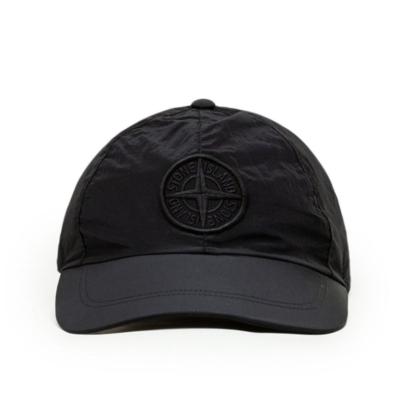 stone island nylon metal cap schwarz 228277