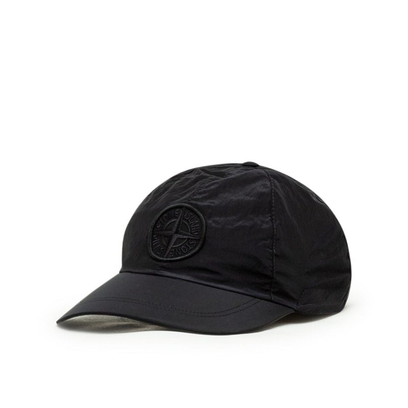 stone island nylon metal cap schwarz 645283