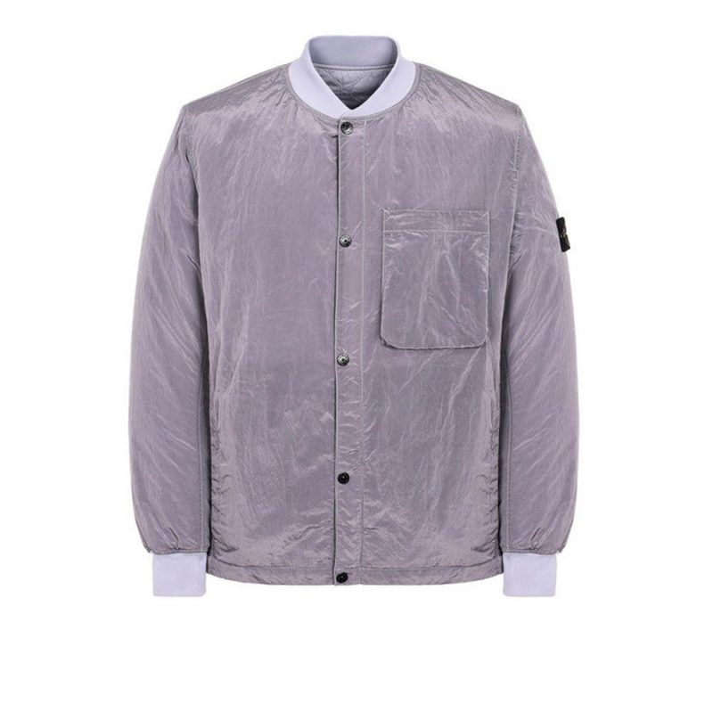 stone island nylon metal reversibile jacket lavendel 836172