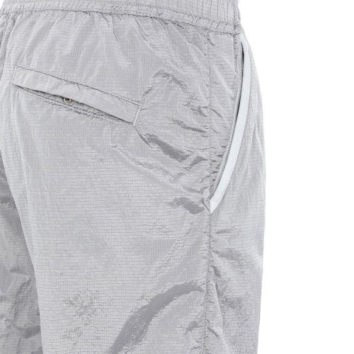 stone island nylon metal ripstop pants silber 426682