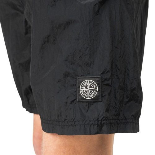 stone island nylon metal swim shorts schwarz 601036