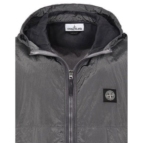 stone island nylon metal watro ripstop jacket anthrazit 212328