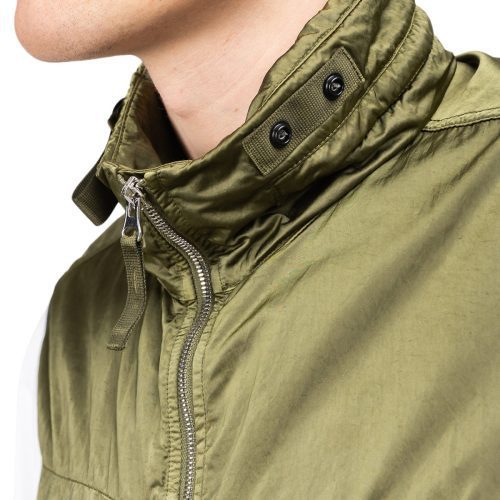 stone island nylon raso tc vest olive 277174