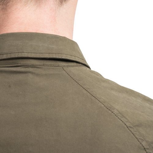 stone island overshirt ghost piece olive 185515