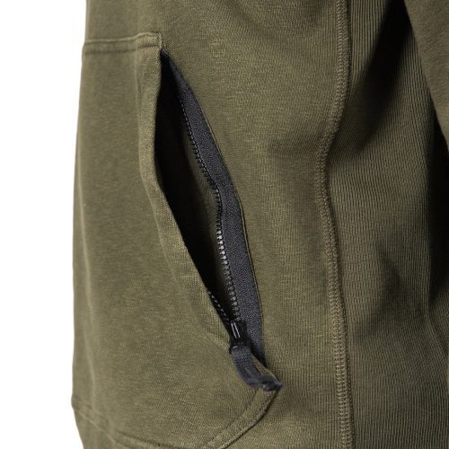 stone island patch hoodie khaki 430280