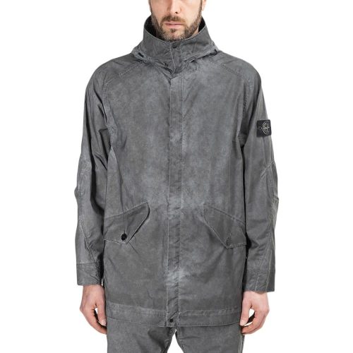 stone island plated reflective tc jacket anthrazit 666598