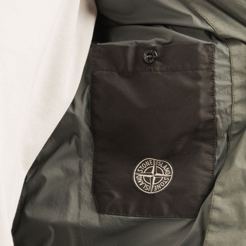 stone island poly colour frame down tc jacket braun 870215