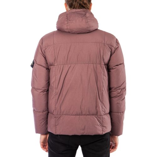 stone island quilted jacket dunkelrosa 105771