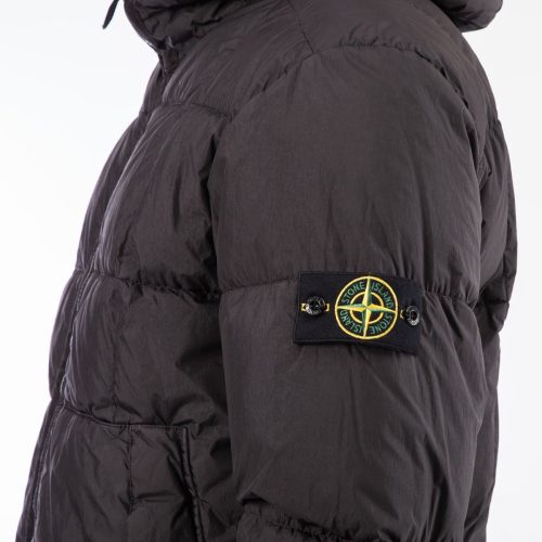 stone island quilted jacket grau 241585