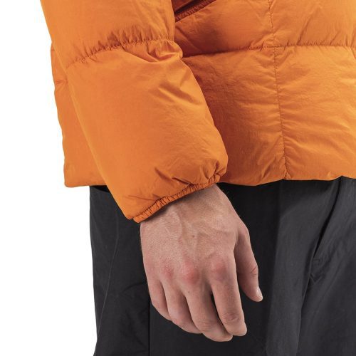 stone island real down jacket orange 857354