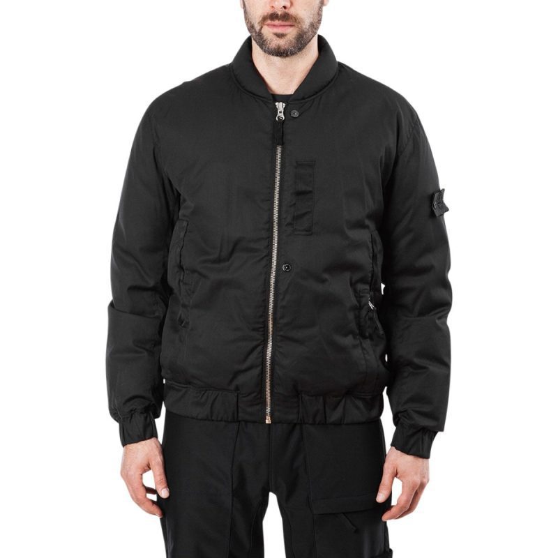 stone island shadow project bomber jacket schwarz 352379