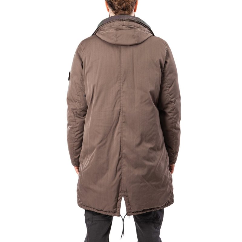 stone island shadow project fishtail parka moosgrun 475443