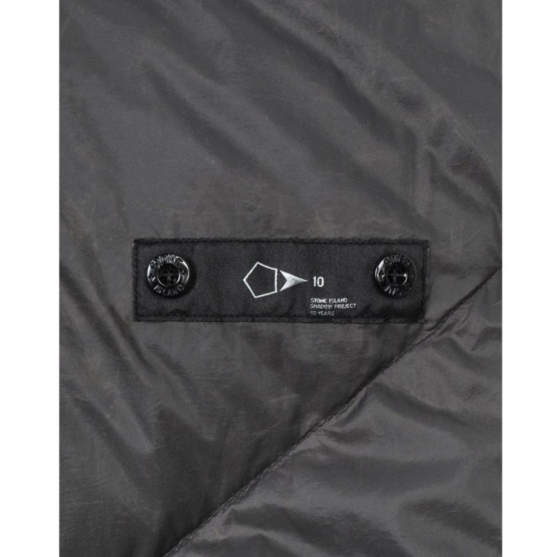 stone island shadow project fishtail parka moosgrun 548210