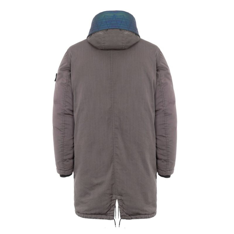 stone island shadow project fishtail parka moosgrun 659662