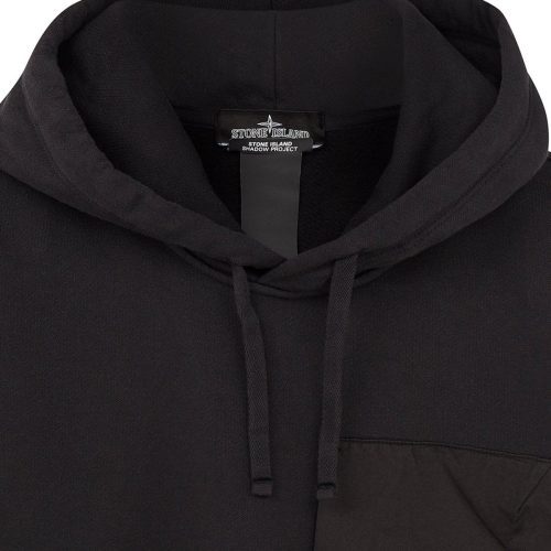 stone island shadow project hooded sweatshirt schwarz 783768