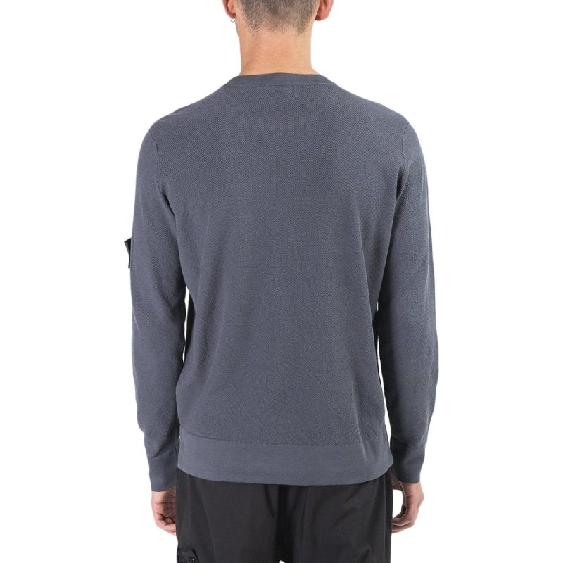 stone island shadow project knitwear sweat shirt grau 885965