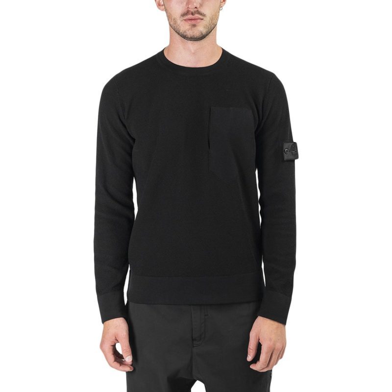 stone island shadow project knitwear sweat shirt schwarz 527456