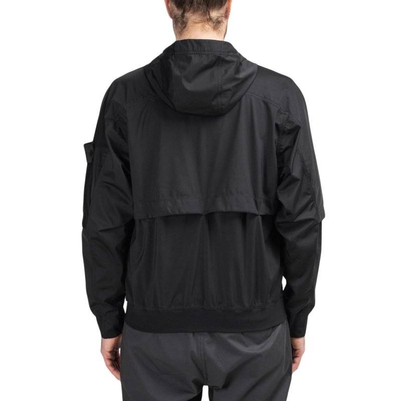 stone island shadow project packable anorak schwarz 552950