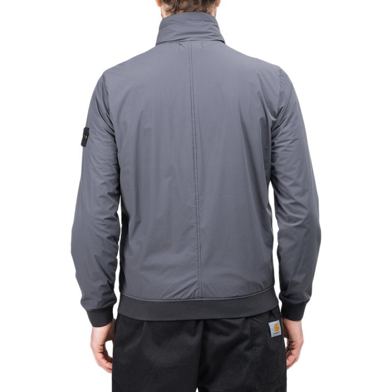 stone island skin touch nylon tc jacket dunkelgrau 131828