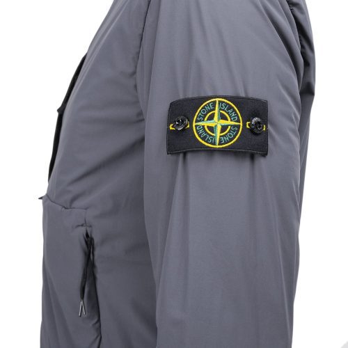 stone island skin touch nylon tc jacket dunkelgrau 997803