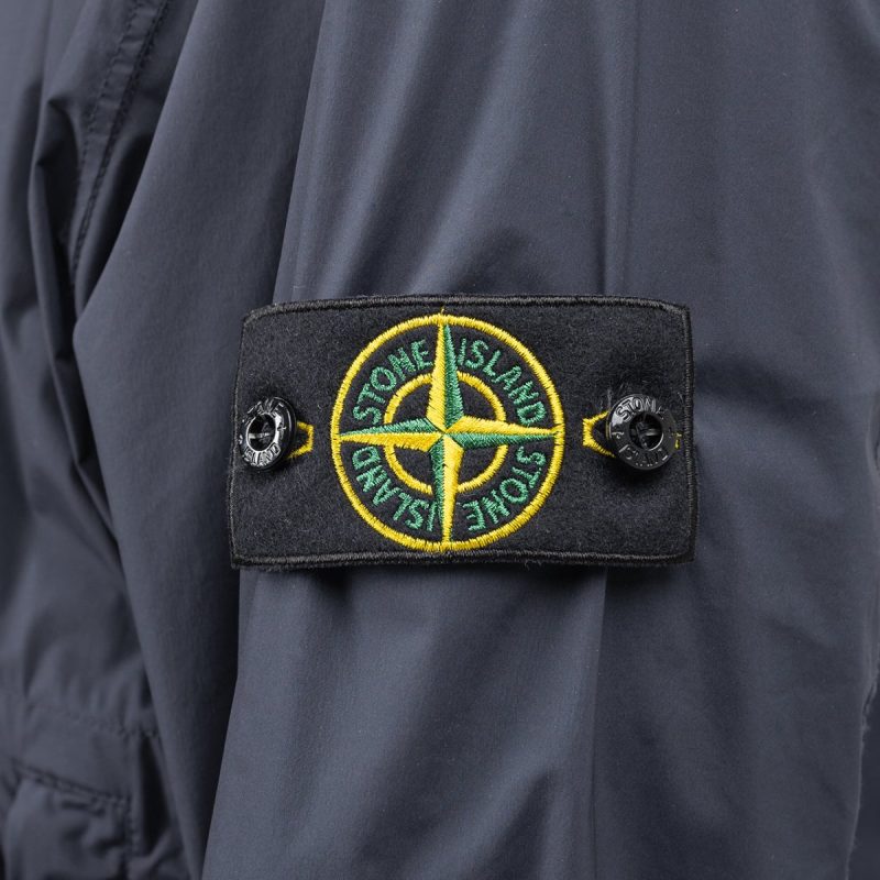 stone island skin touch nylon tc packable jacket navy 184076