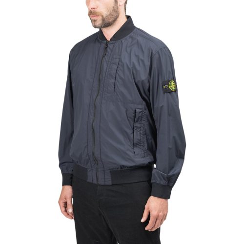 stone island skin touch nylon tc packable jacket navy 416266