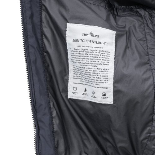 stone island skin touch nylon tc packable jacket navy 783494